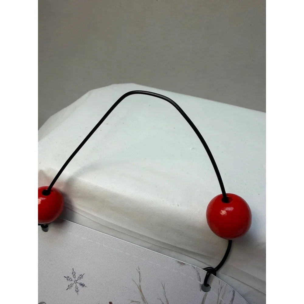 Set of 2 Snowman Christmas metal Wall Hanging Signs Holiday Decor C22244